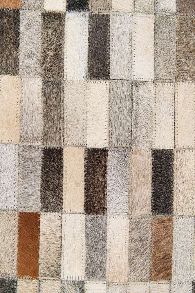 5' 1 x 7' 11 Cowhide Stocks Rug