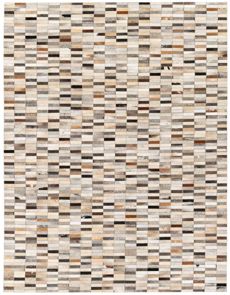 Detail image of 5' 1 x 7' 11 Cowhide Stocks Rug