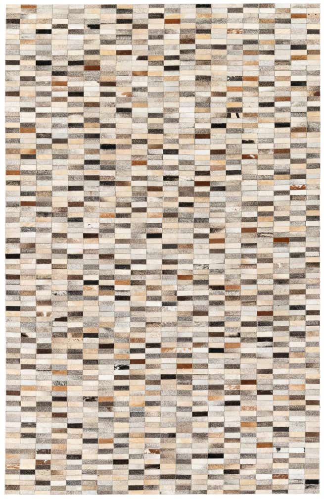 5' 1 x 7' 11 Cowhide Stocks Rug