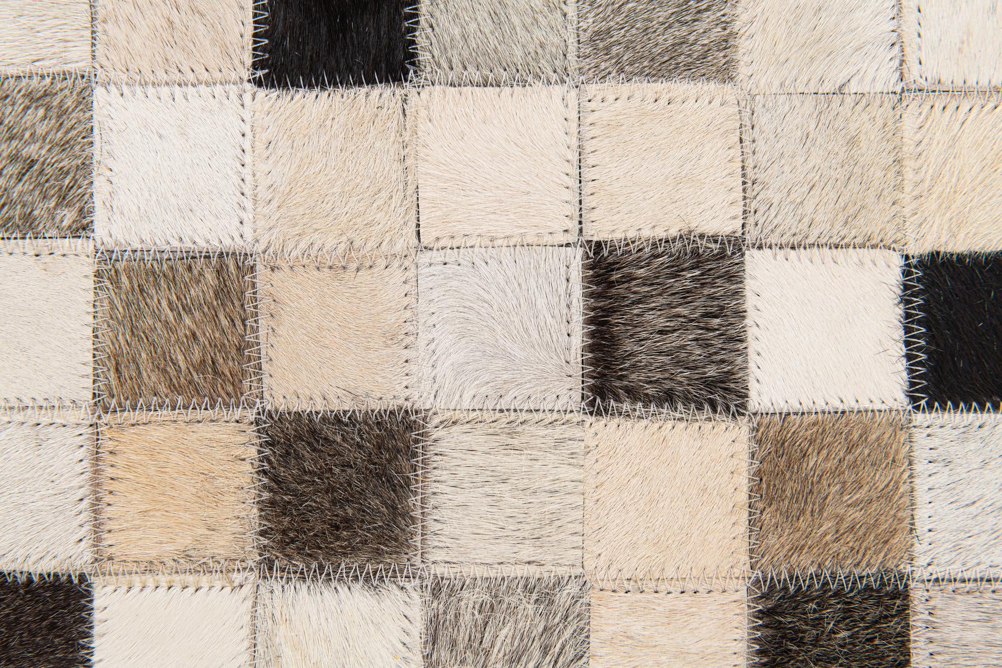 5' 2 x 8' Cowhide Stocks Rug