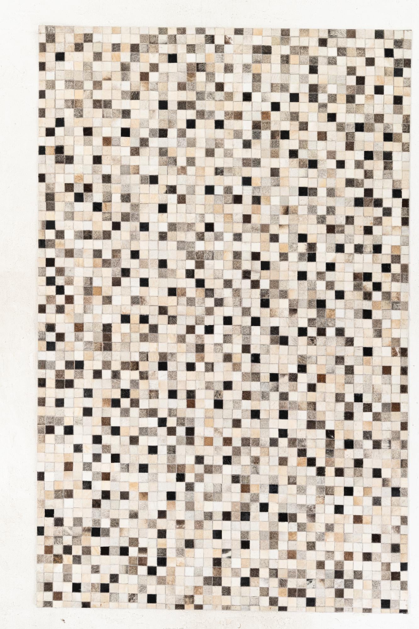 5' 2 x 8' Cowhide Stocks Rug