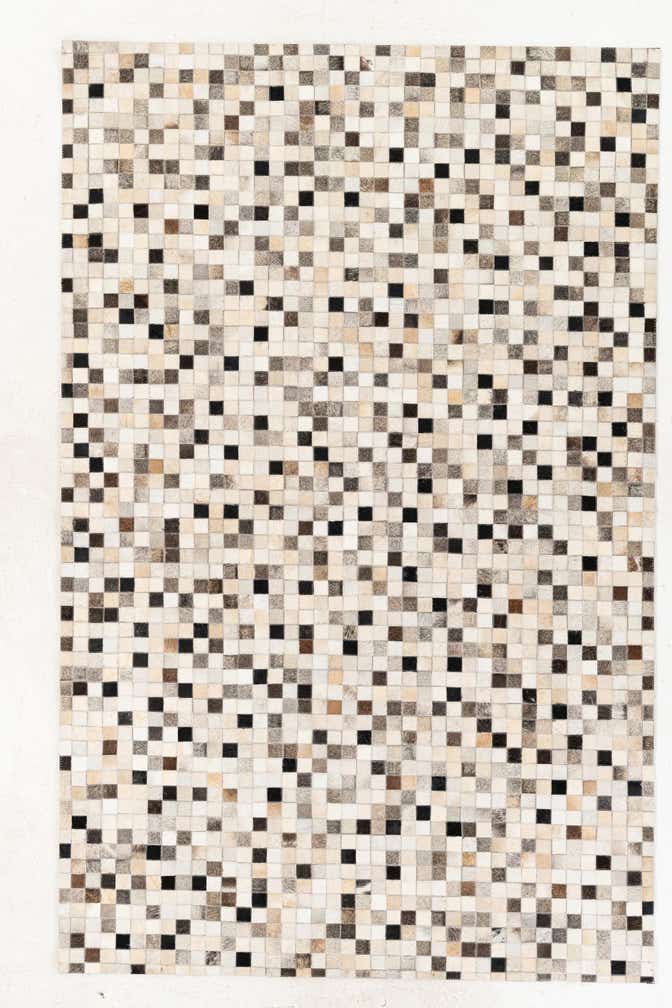 5' 2 x 8' Cowhide Stocks Rug