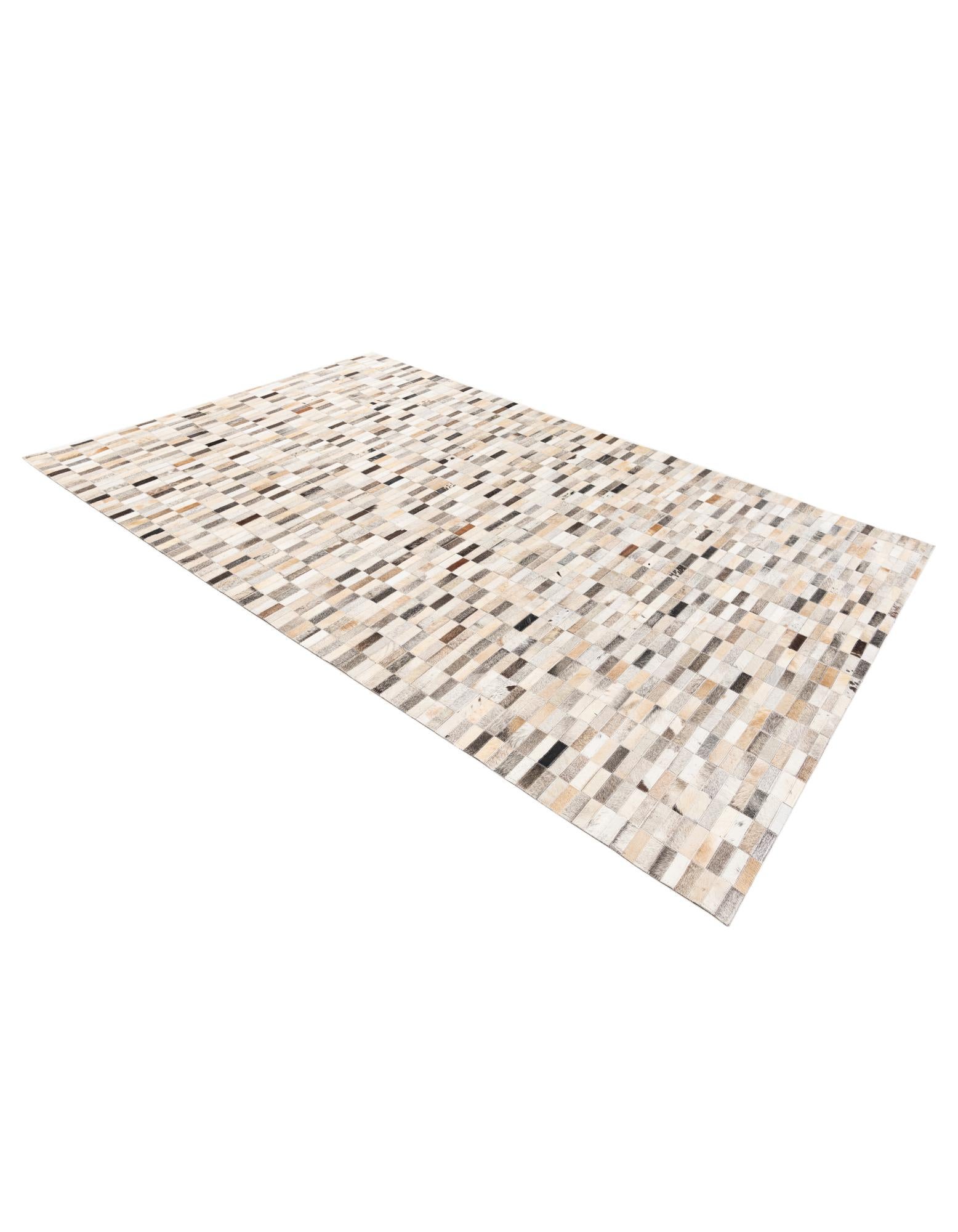 5' 1 x 7' 10 Cowhide Stocks Rug