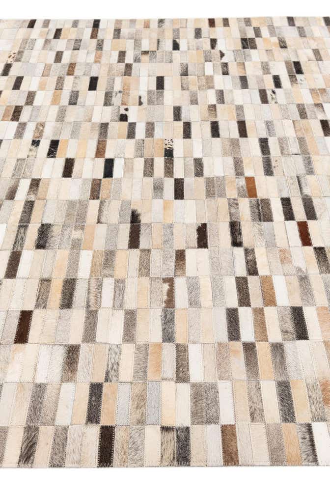 5' 1 x 7' 10 Cowhide Stocks Rug