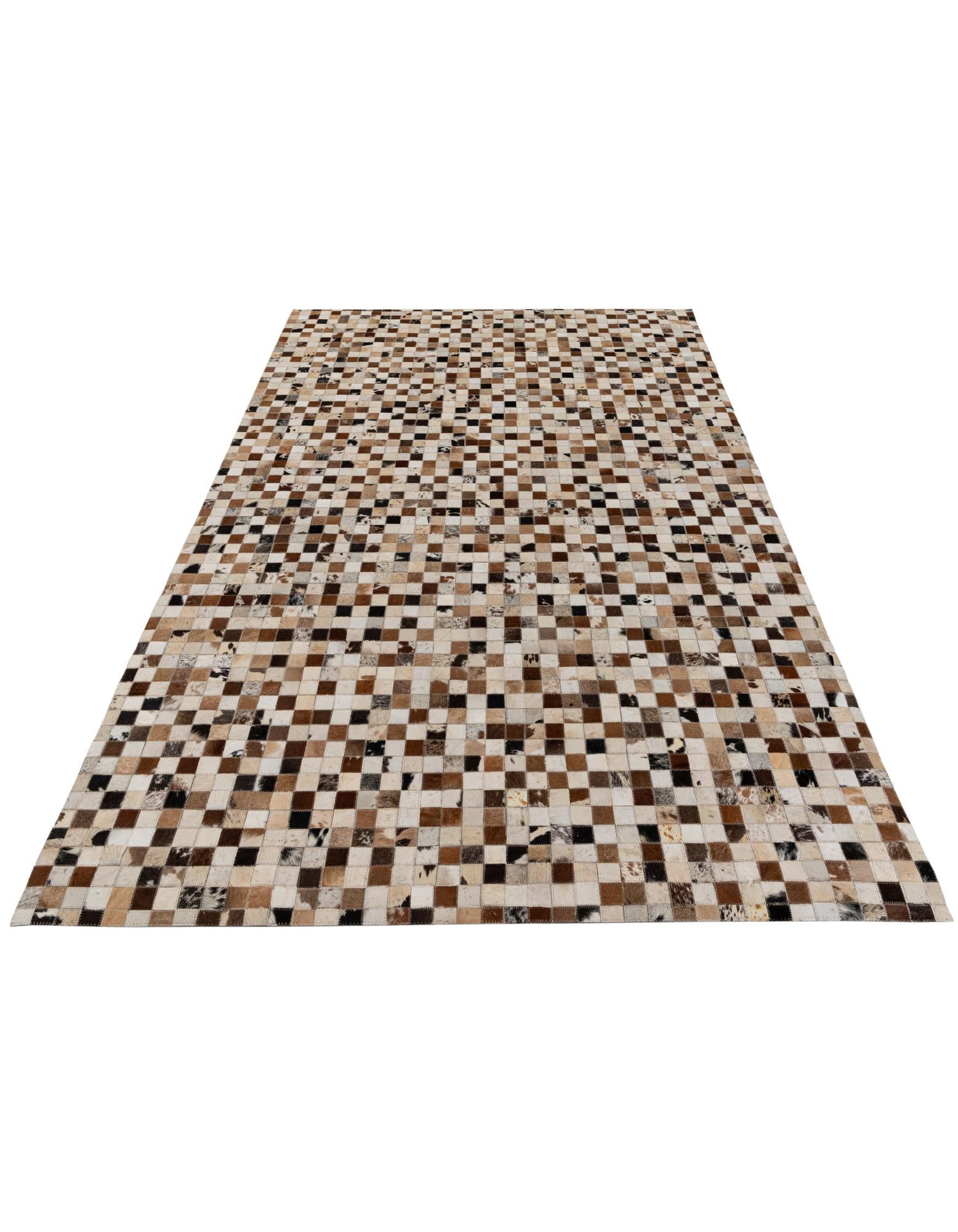 5' 1 x 8' Cowhide Stocks Rug