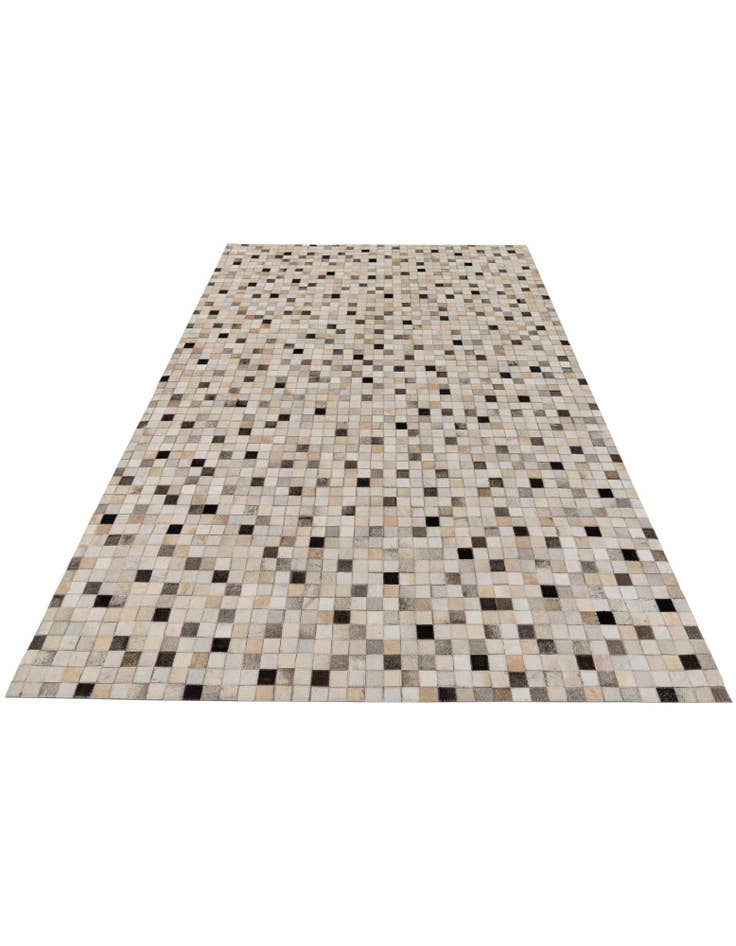Detail image of 5' x 8' Cowhide Stocks Rug