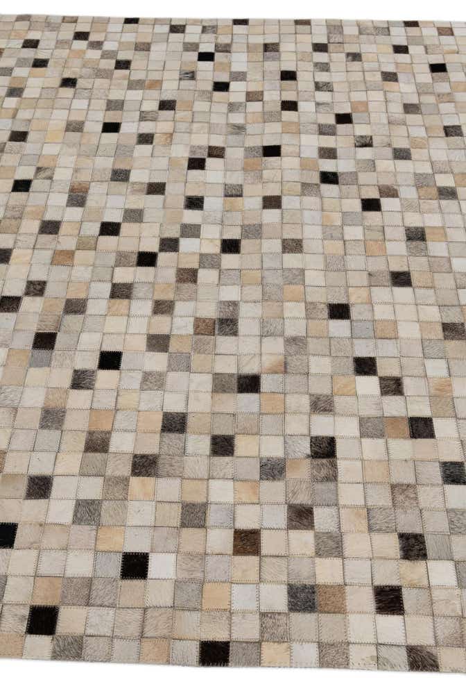 5' x 8' Cowhide Stocks Rug