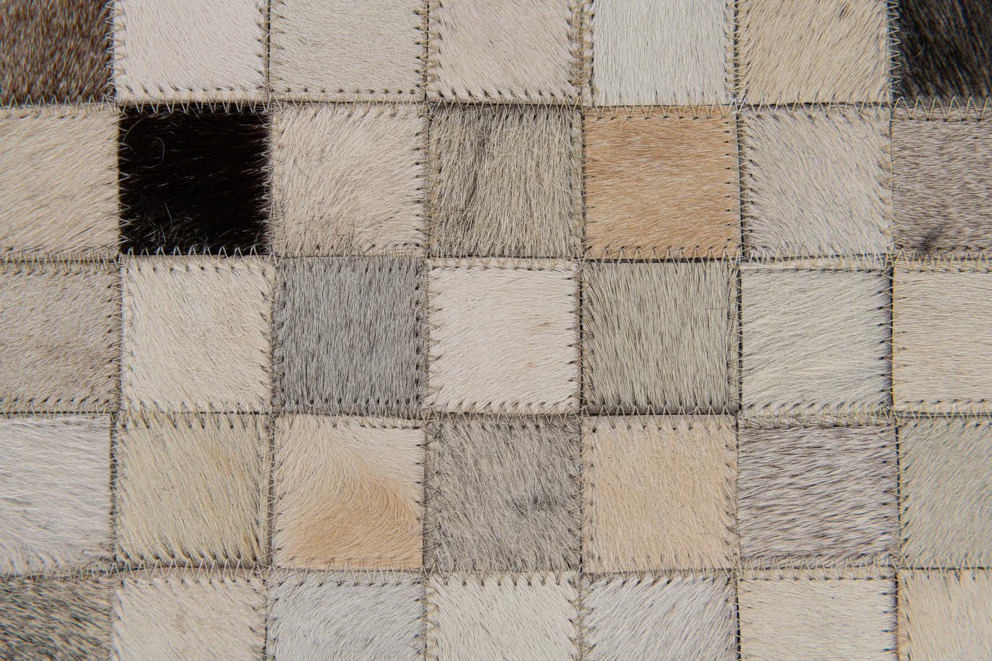 5' x 8' Cowhide Stocks Rug