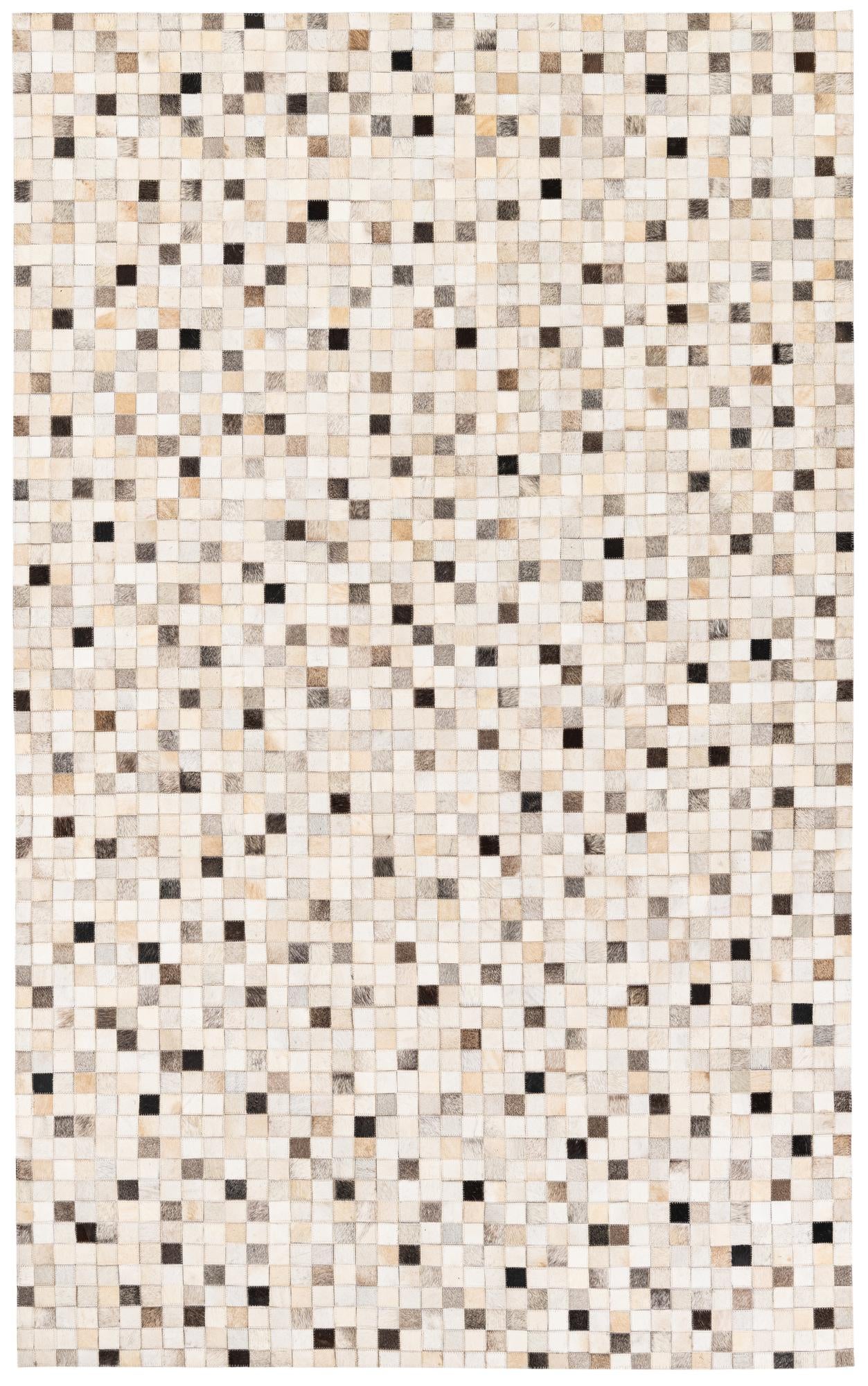 5' x 8' Cowhide Stocks Rug
