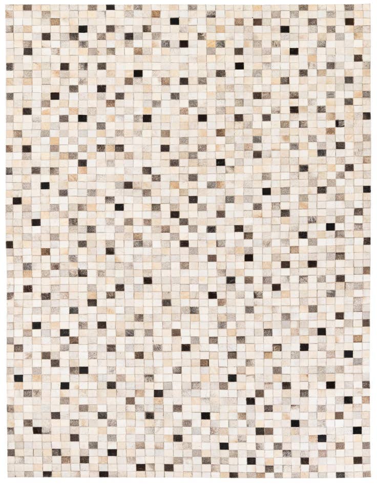 Detail image of 5' x 8' Cowhide Stocks Rug