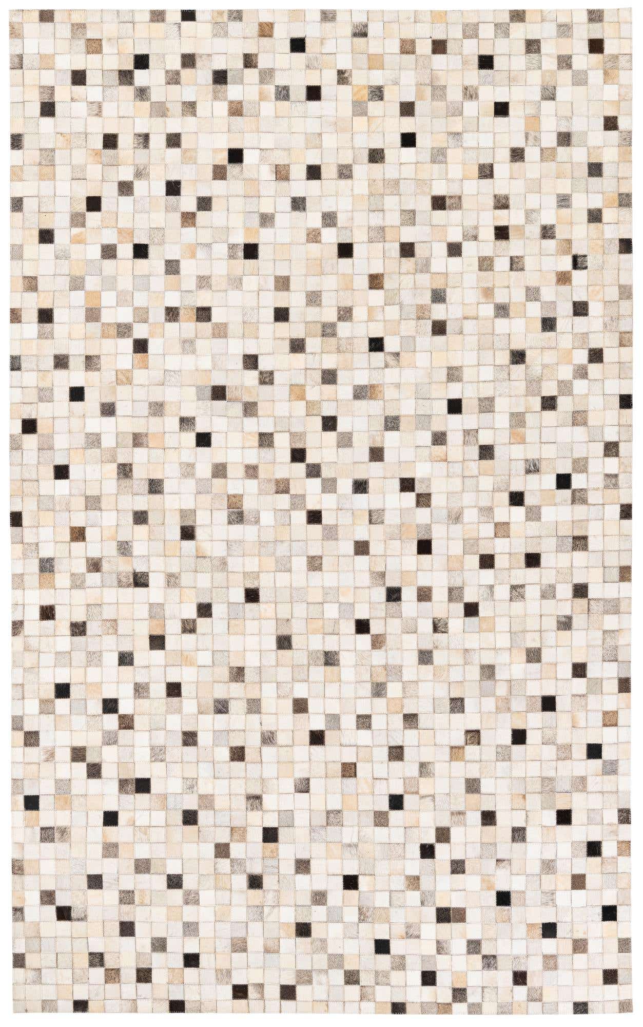 5' x 8' Cowhide Stocks Rug