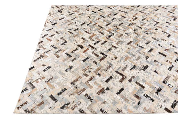 145cm x 230cm Cowhide Stocks Teppich