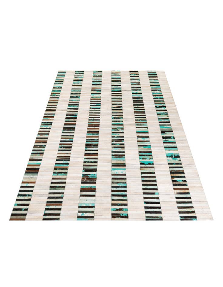 Detail image of 6' x 9' 1 Cowhide Stocks Rug