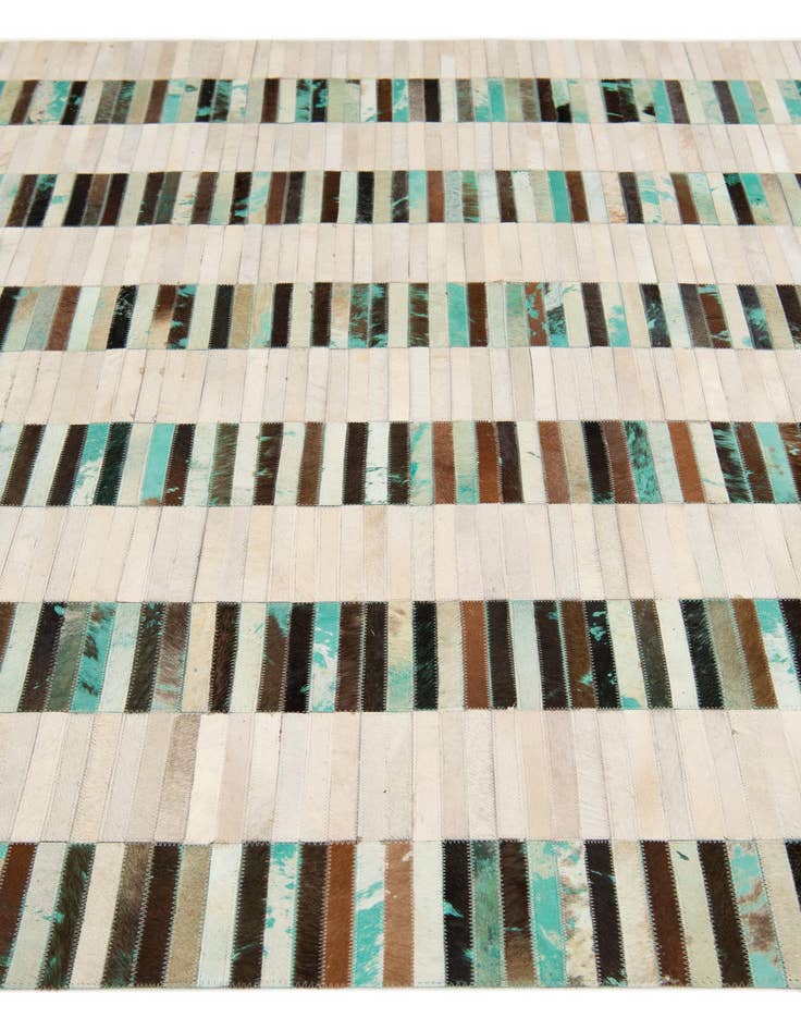 Detail image of 6' x 9' 1 Cowhide Stocks Rug