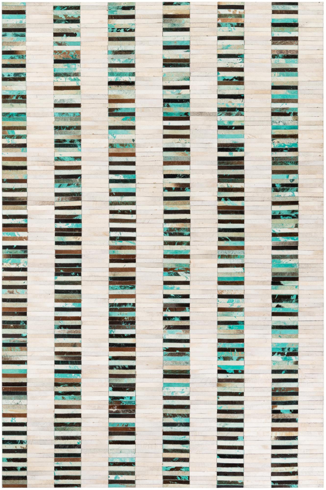 6' x 9' 1 Cowhide Stocks Rug
