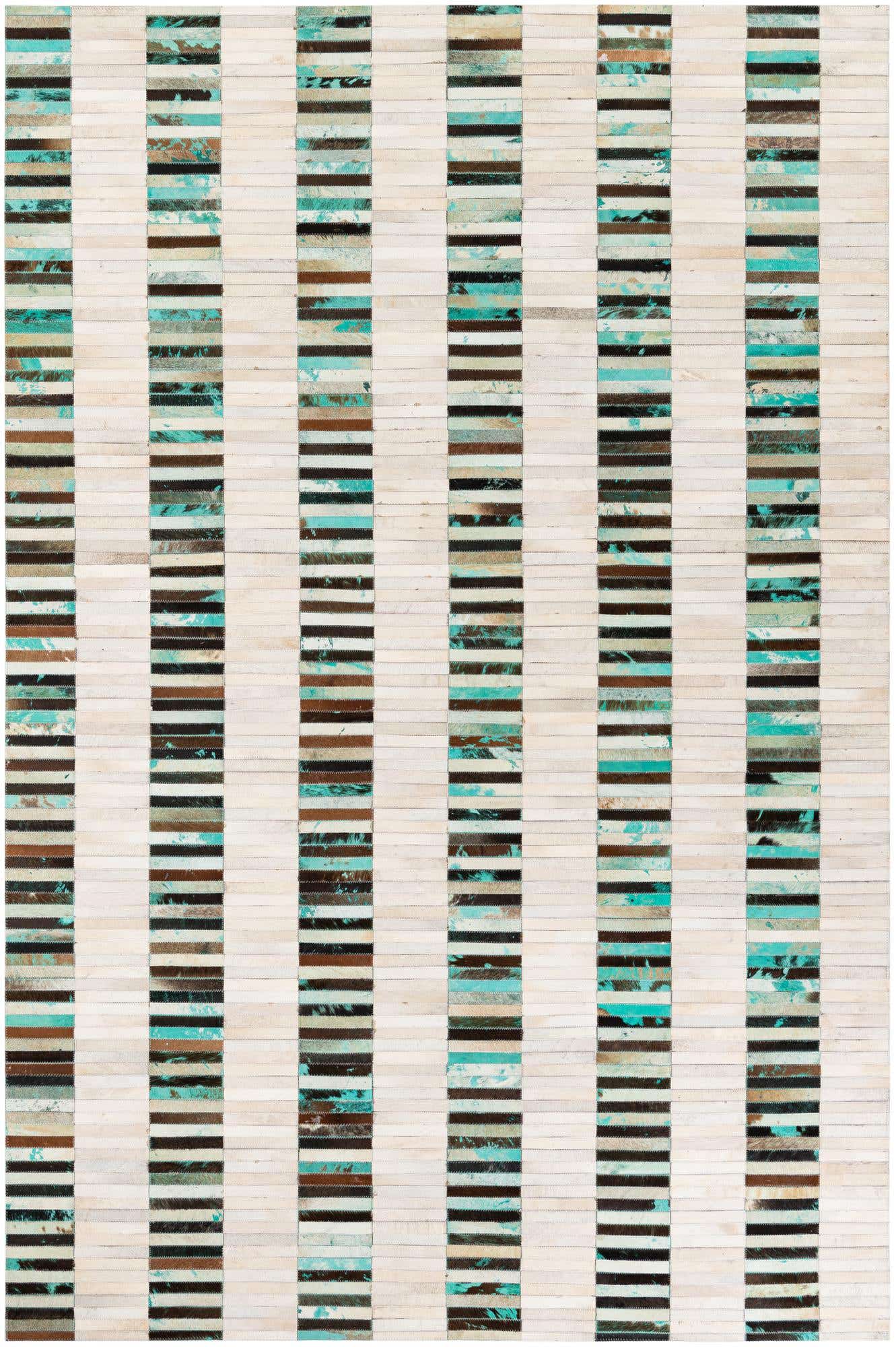 6' x 9' 1 Cowhide Stocks Rug
