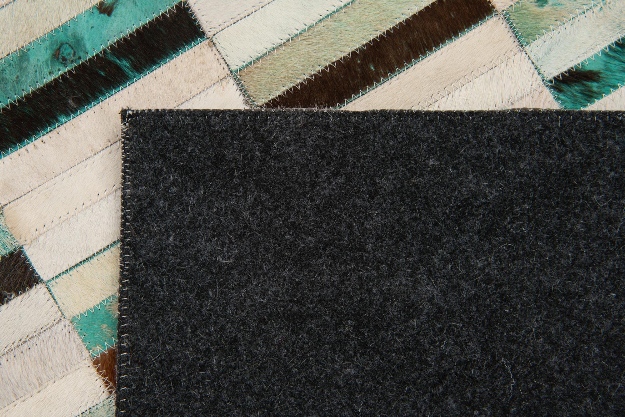 6' x 8' 11 Cowhide Stocks Rug