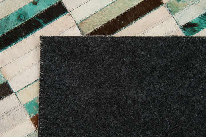 6' x 8' 11 Cowhide Stocks Rug