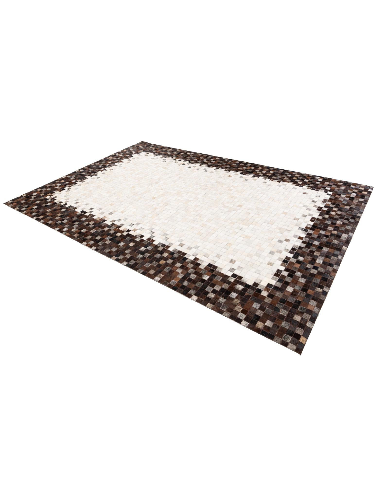 6' 8 x 9' 8 Cowhide Stocks Rug
