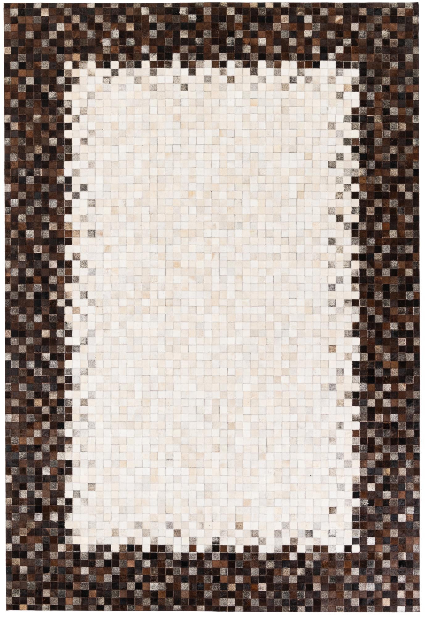 6' 8 x 9' 8 Cowhide Stocks Rug