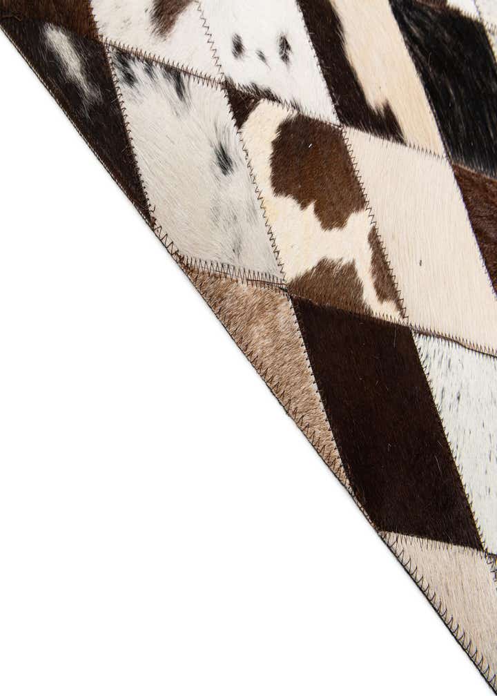 6' 6 x 9' 10 Cowhide Stocks Rug