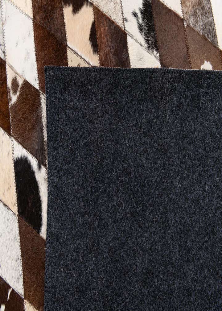 6' 6 x 9' 10 Cowhide Stocks Rug