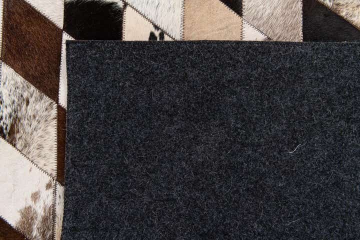 6' 7 x 9' 10 Cowhide Stocks Rug