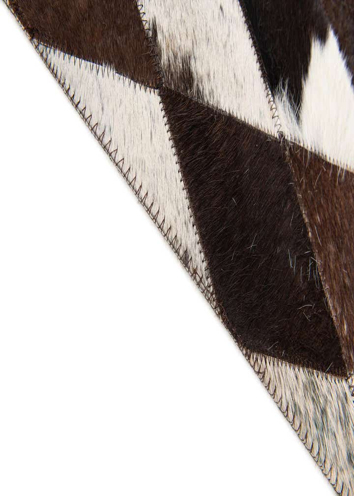 6' 8 x 9' 9 Cowhide Stocks Rug