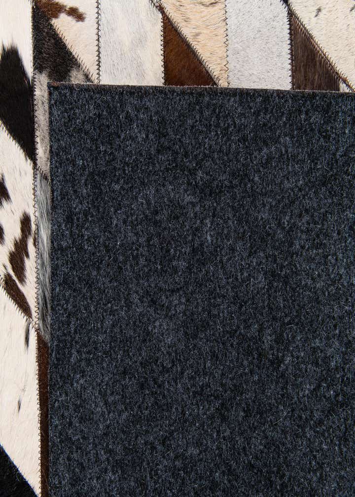 6' 8 x 9' 9 Cowhide Stocks Rug