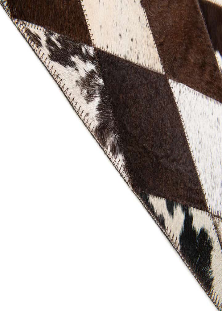 6' 8 x 9' 11 Cowhide Stocks Rug