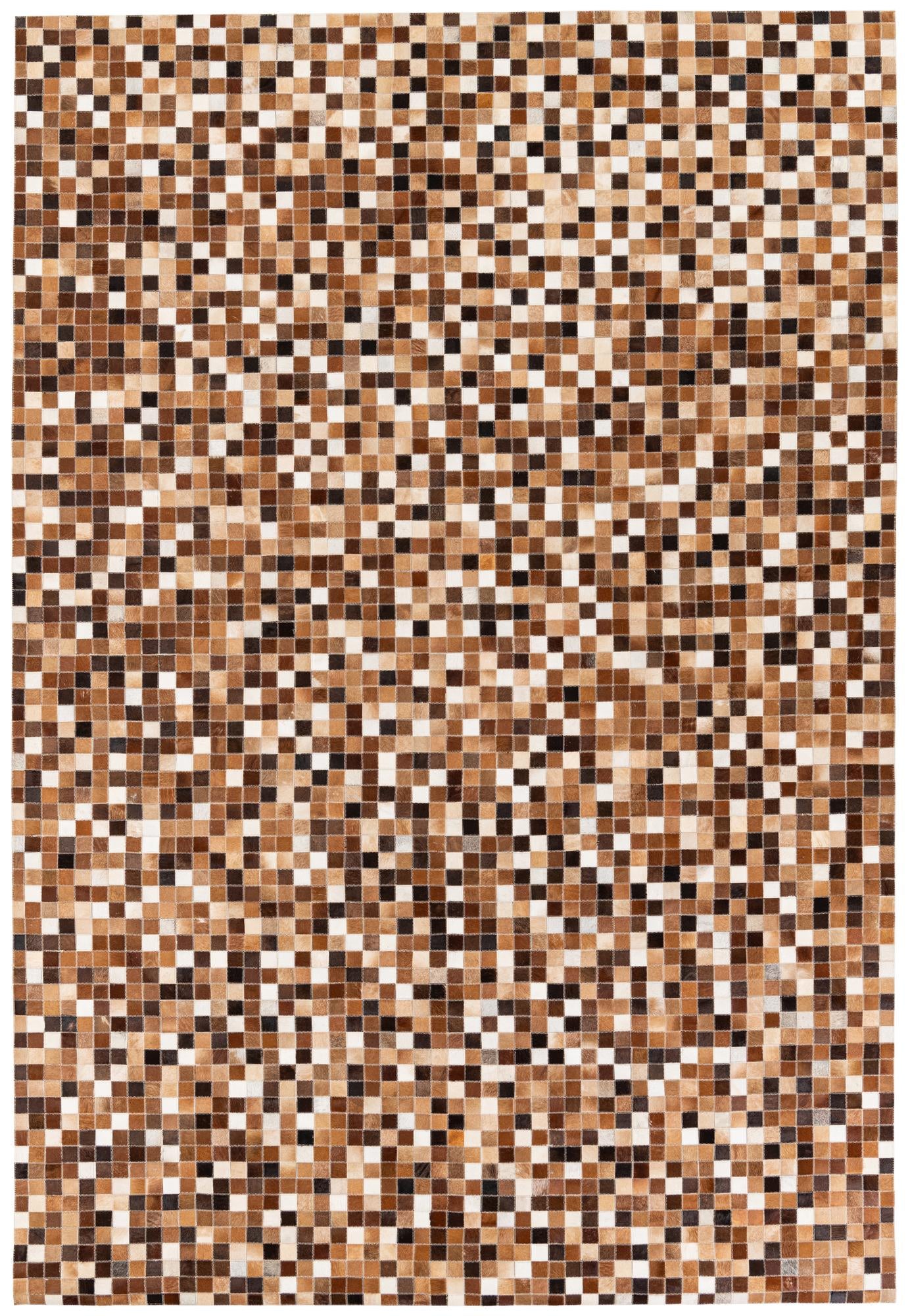 6' 8 x 9' 10 Cowhide Stocks Rug