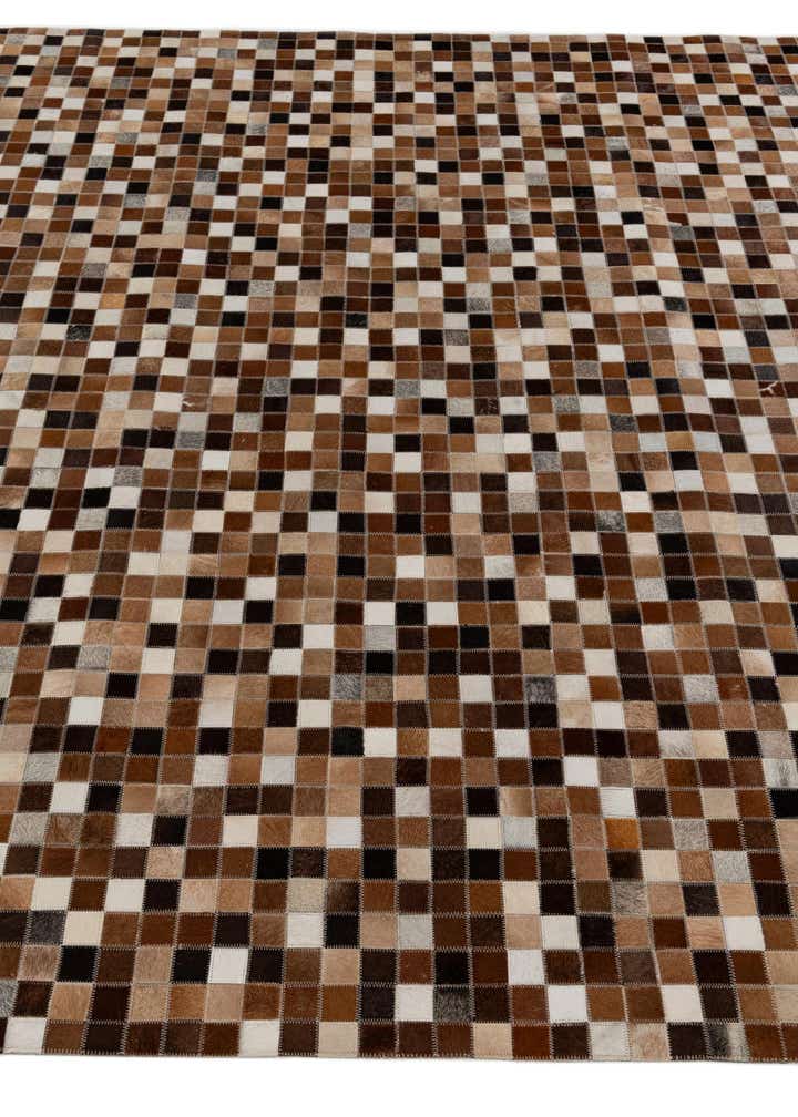6' 8 x 10' Cowhide Stocks Rug