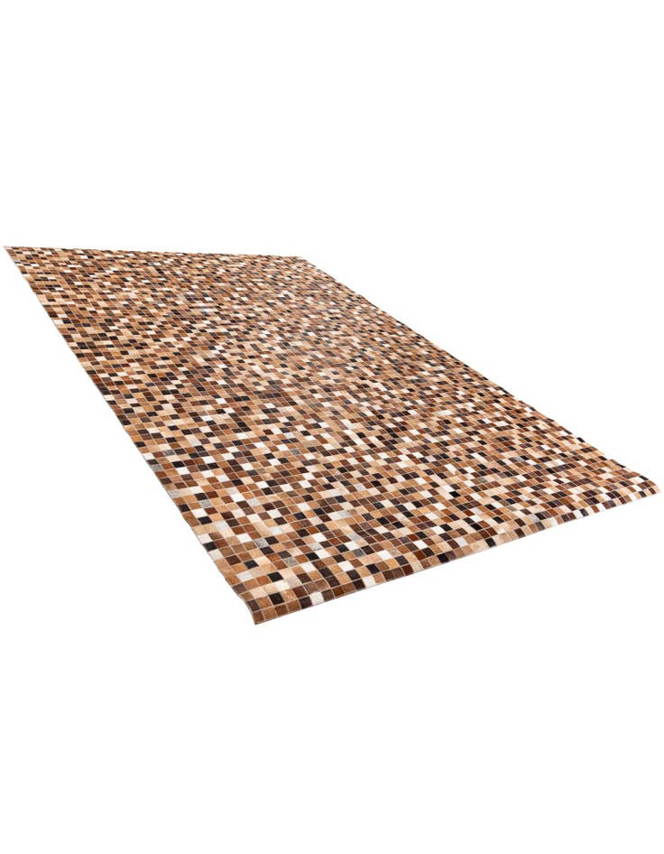 Detail image of 6' 8 x 9' 11 Cowhide Stocks Rug