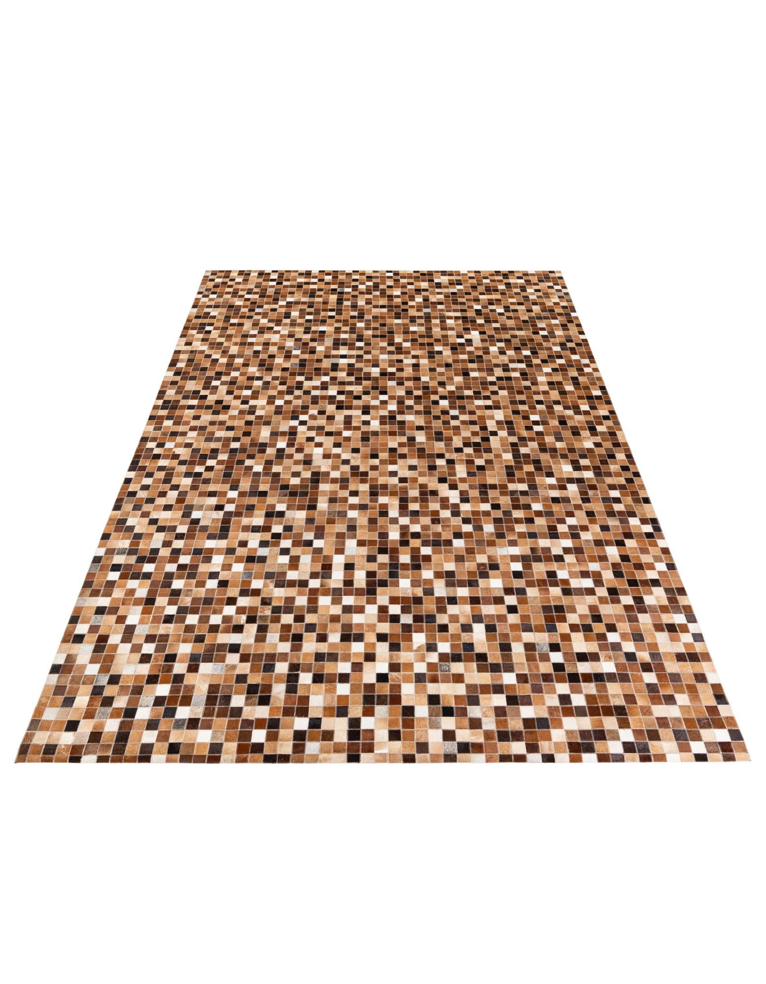 6' 8 x 9' 11 Cowhide Stocks Rug