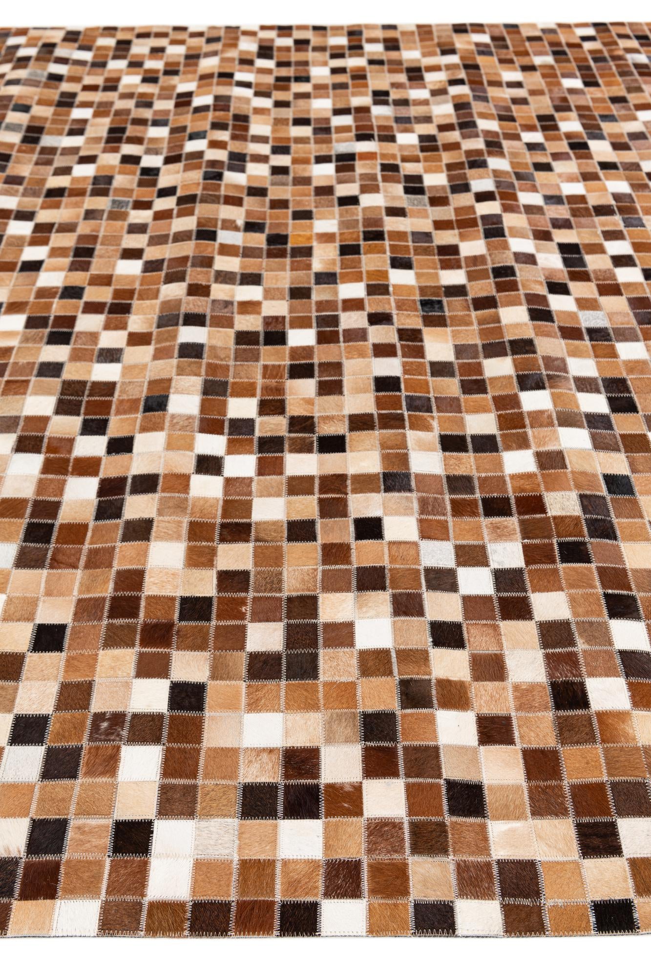 6' 7 x 9' 9 Cowhide Stocks Rug