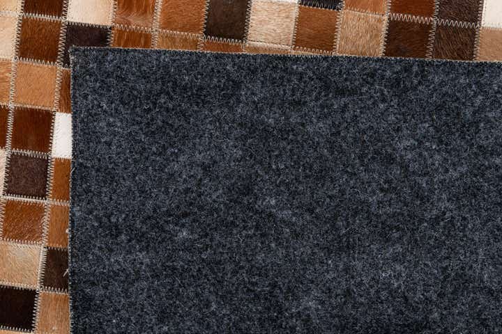 6' 7 x 9' 9 Cowhide Stocks Rug