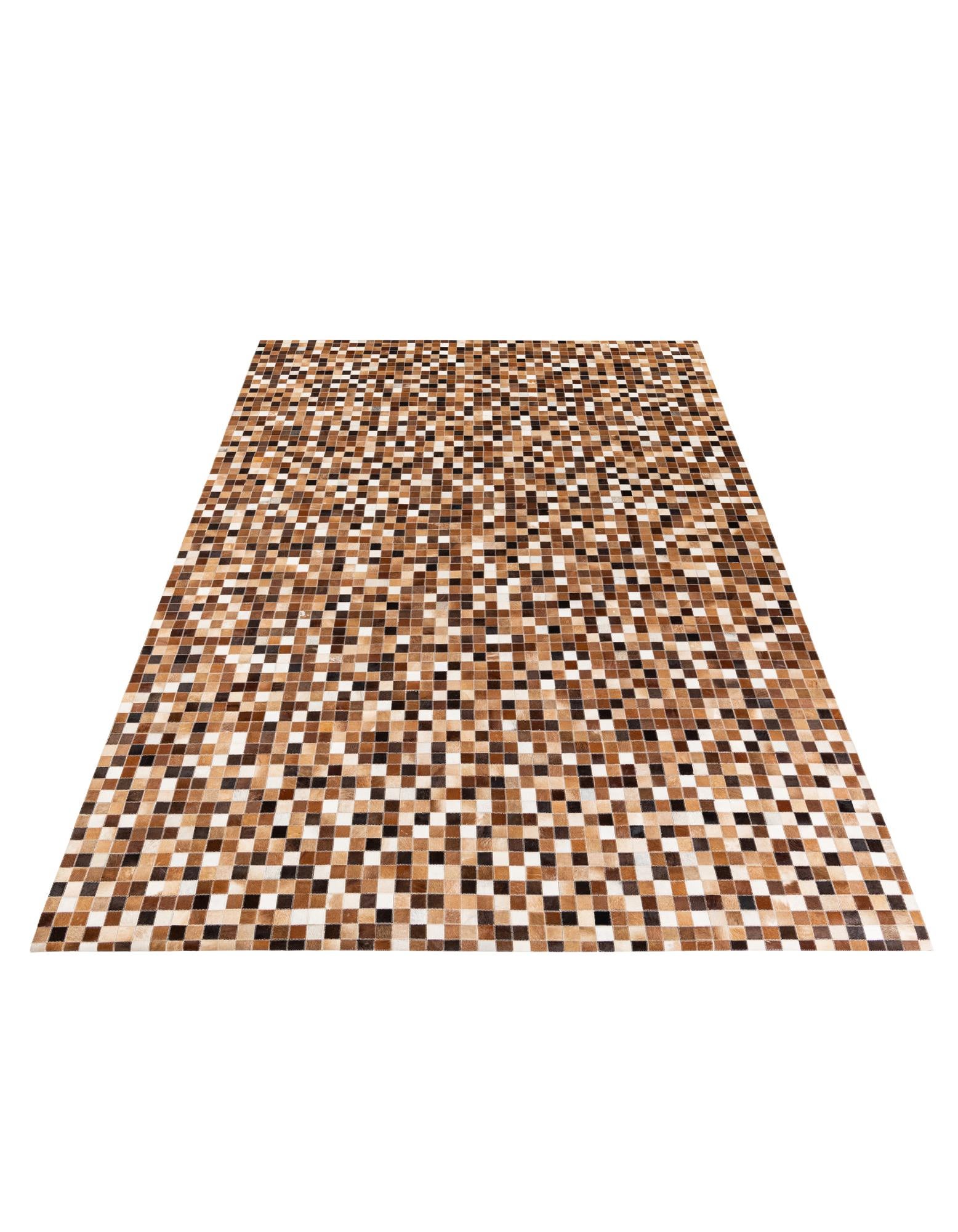 6' 8 x 9' 10 Cowhide Stocks Rug