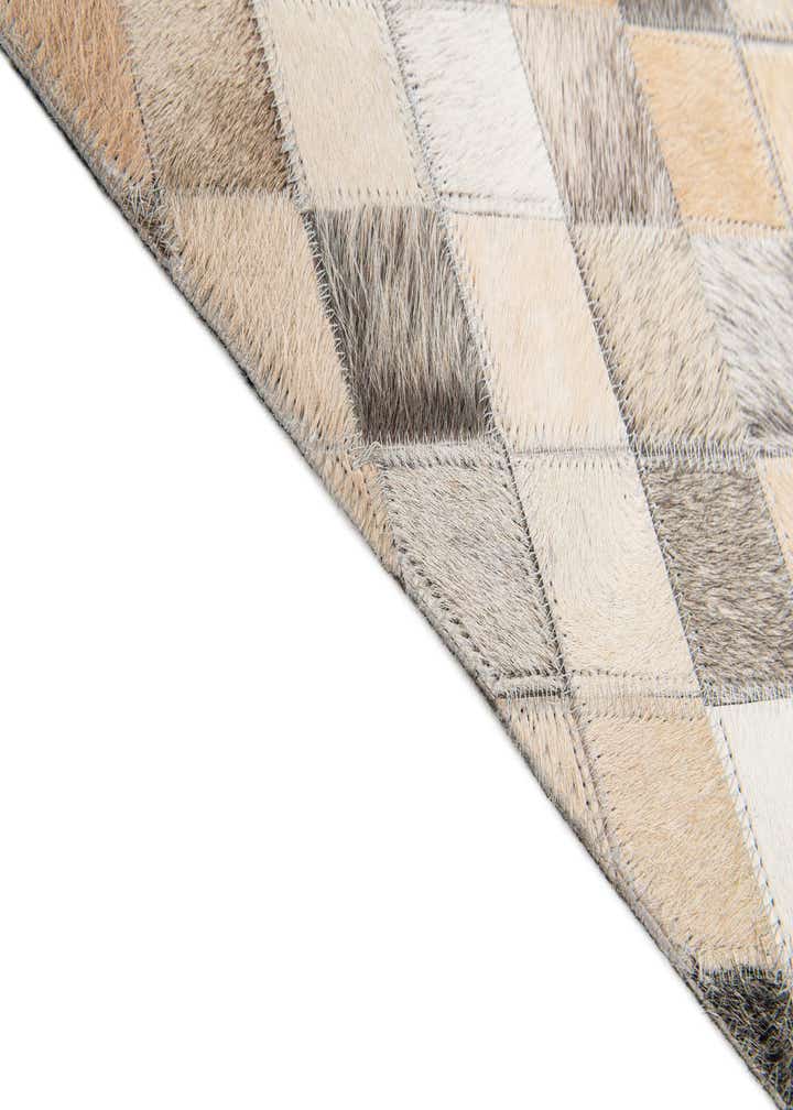 6' 7 x 9' 11 Cowhide Stocks Rug