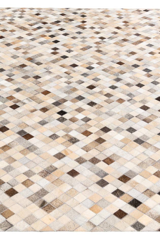 Detail image of 6' 7 x 9' 11 Cowhide Stocks Rug