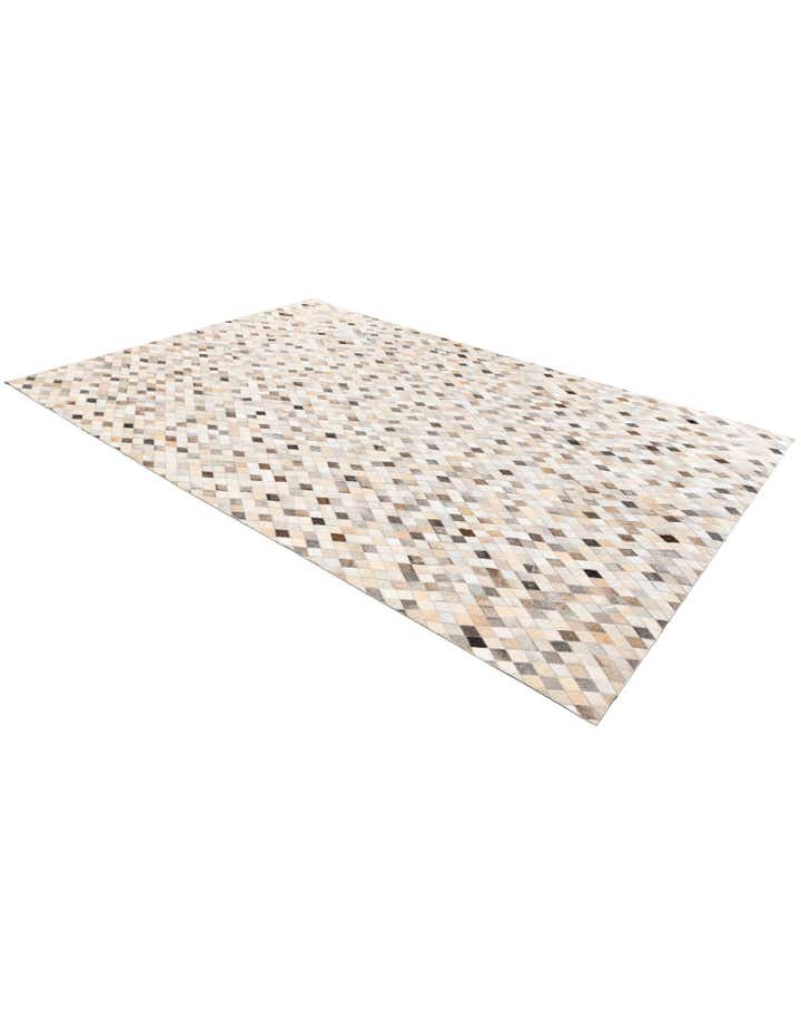 6' 8 x 9' 11 Cowhide Stocks Rug