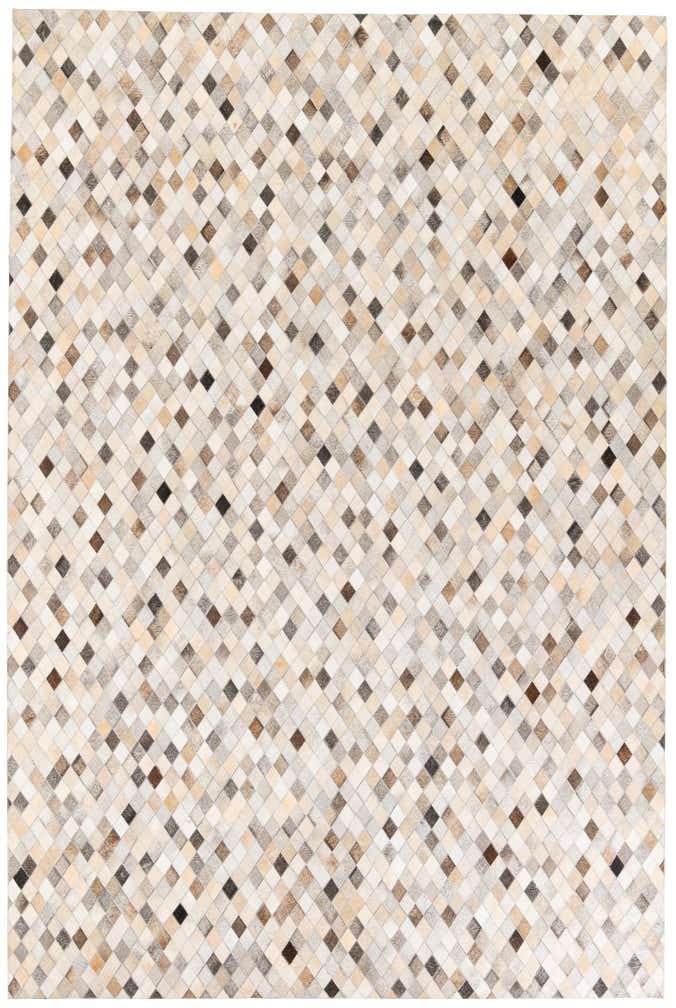 6' 8 x 9' 11 Cowhide Stocks Rug