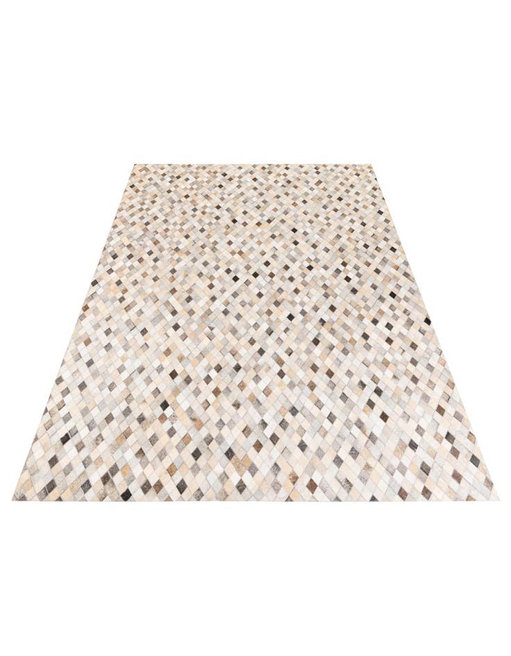 Detail image of 6' 8 x 9' 9 Cowhide Stocks Rug