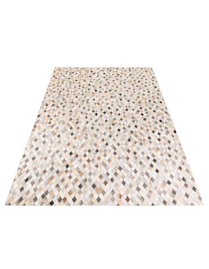 6' 8 x 9' 9 Cowhide Stocks Rug