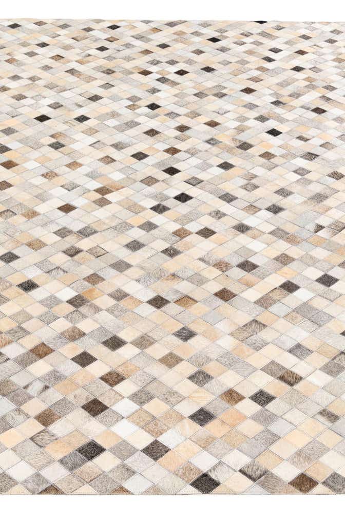 6' 8 x 9' 9 Cowhide Stocks Rug