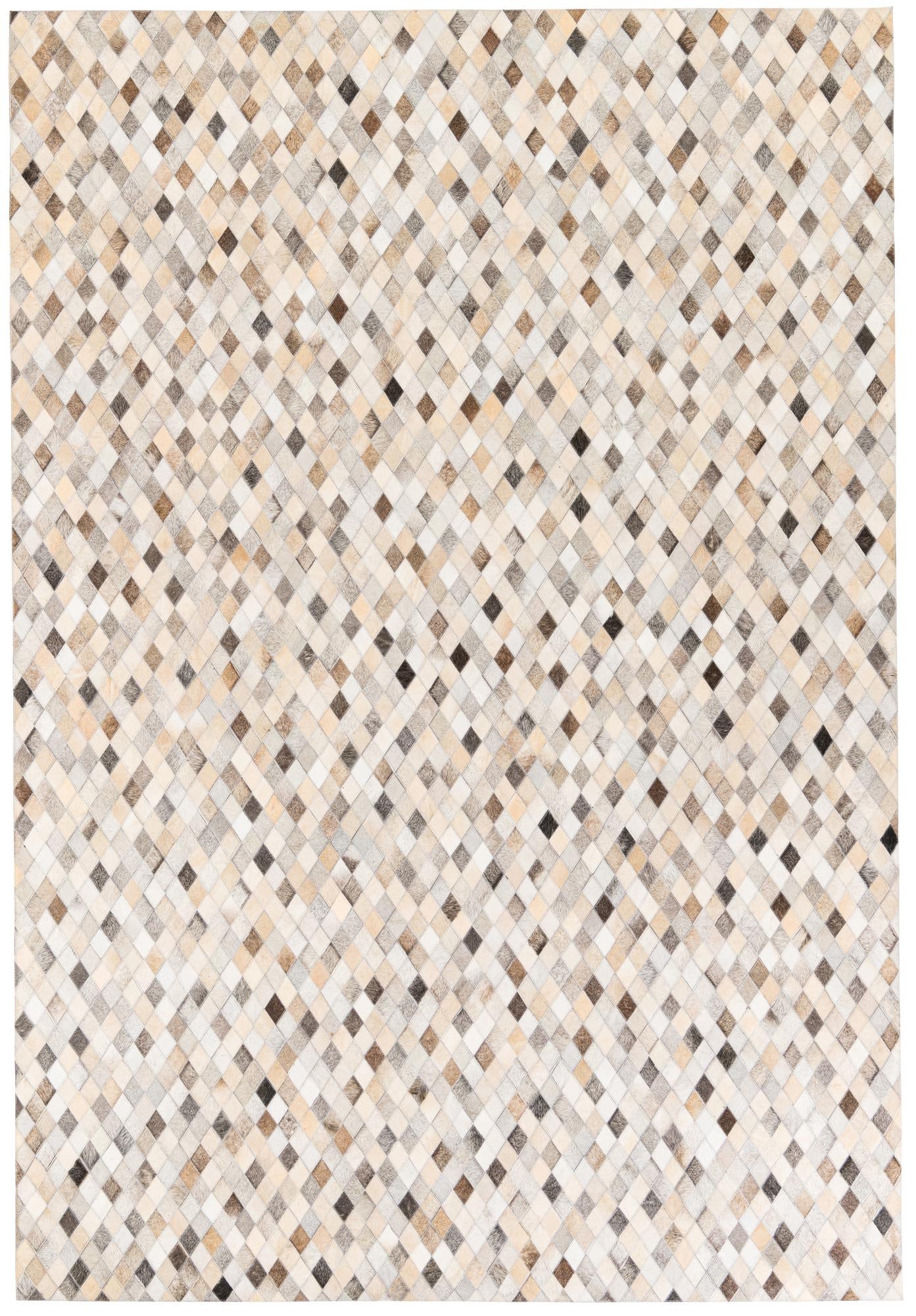 6' 8 x 9' 9 Cowhide Stocks Rug
