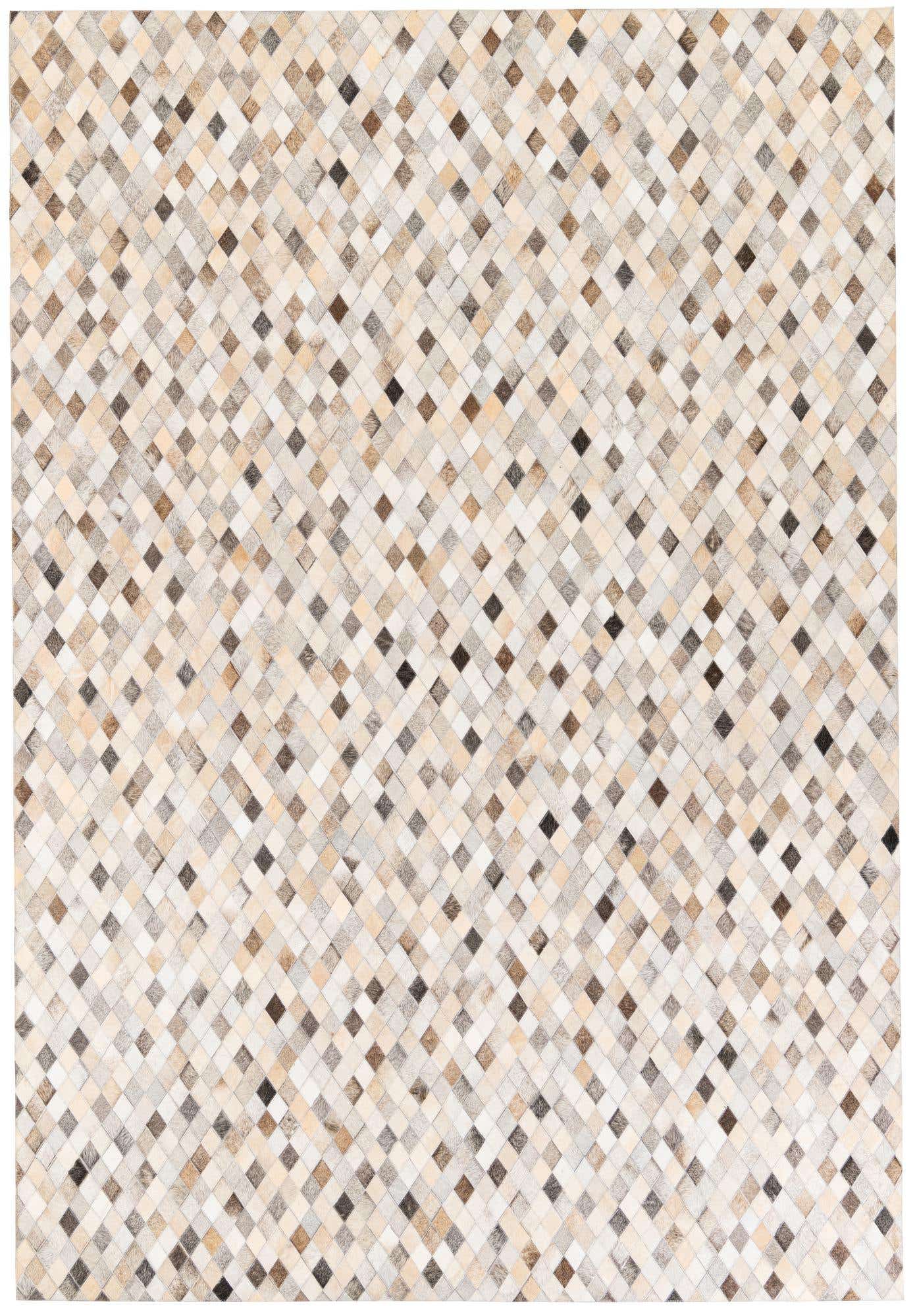 6' 8 x 9' 9 Cowhide Stocks Rug