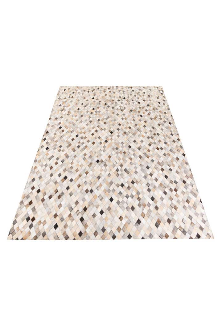 6' 8 x 9' 9 Cowhide Stocks Rug
