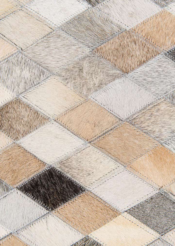 6' 8 x 9' 9 Cowhide Stocks Rug