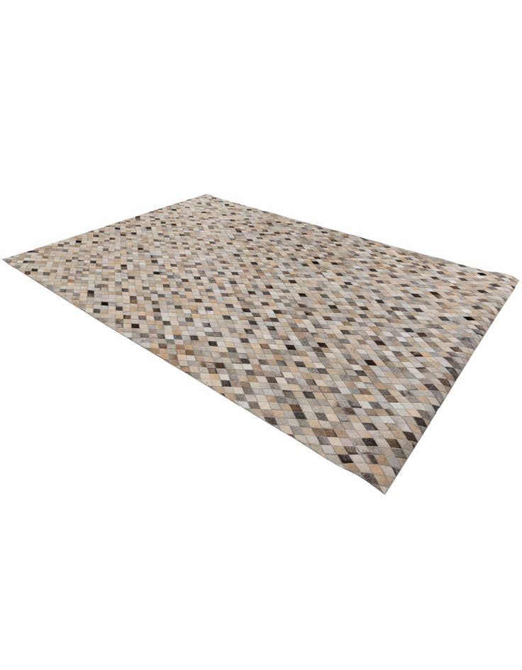 Detail image of 6' 9 x 9' 10 Cowhide Stocks Rug