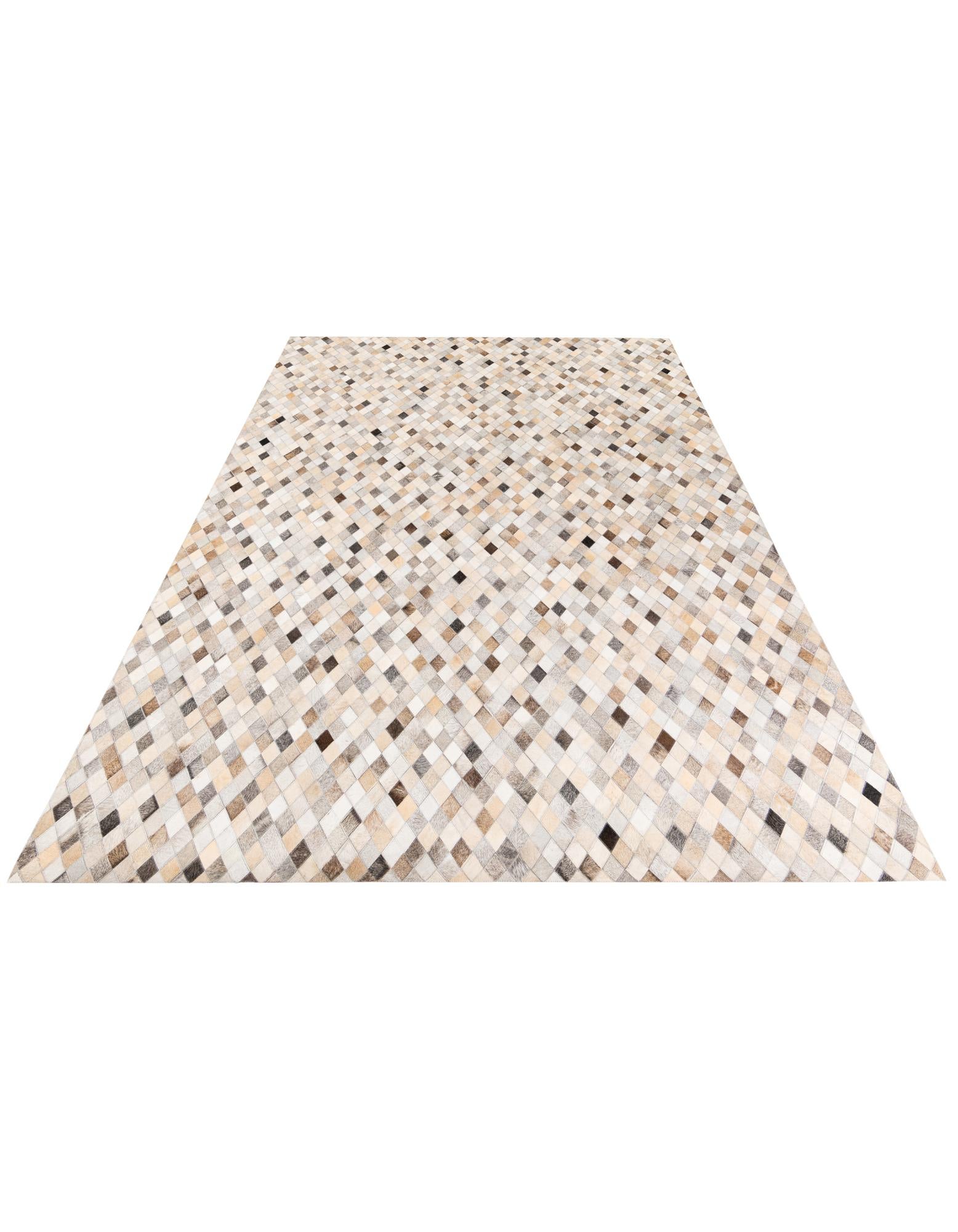 6' 9 x 9' 10 Cowhide Stocks Rug